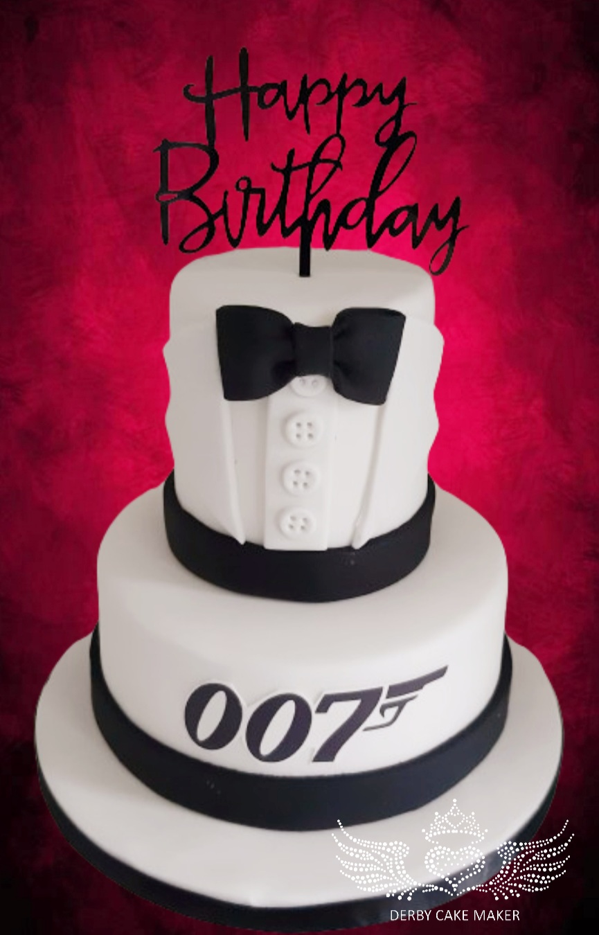 james bond cake derby