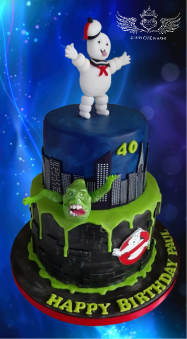 ghostbusters cake